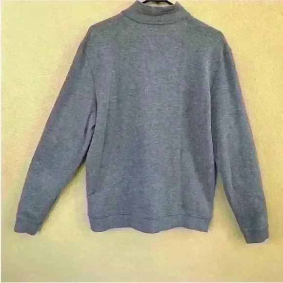 Ted Baker London 1/4 Zip Gray Peruvian Cotton
Sweater Men's Size 5 Or XL- NWOT! - Picture 3 of 8